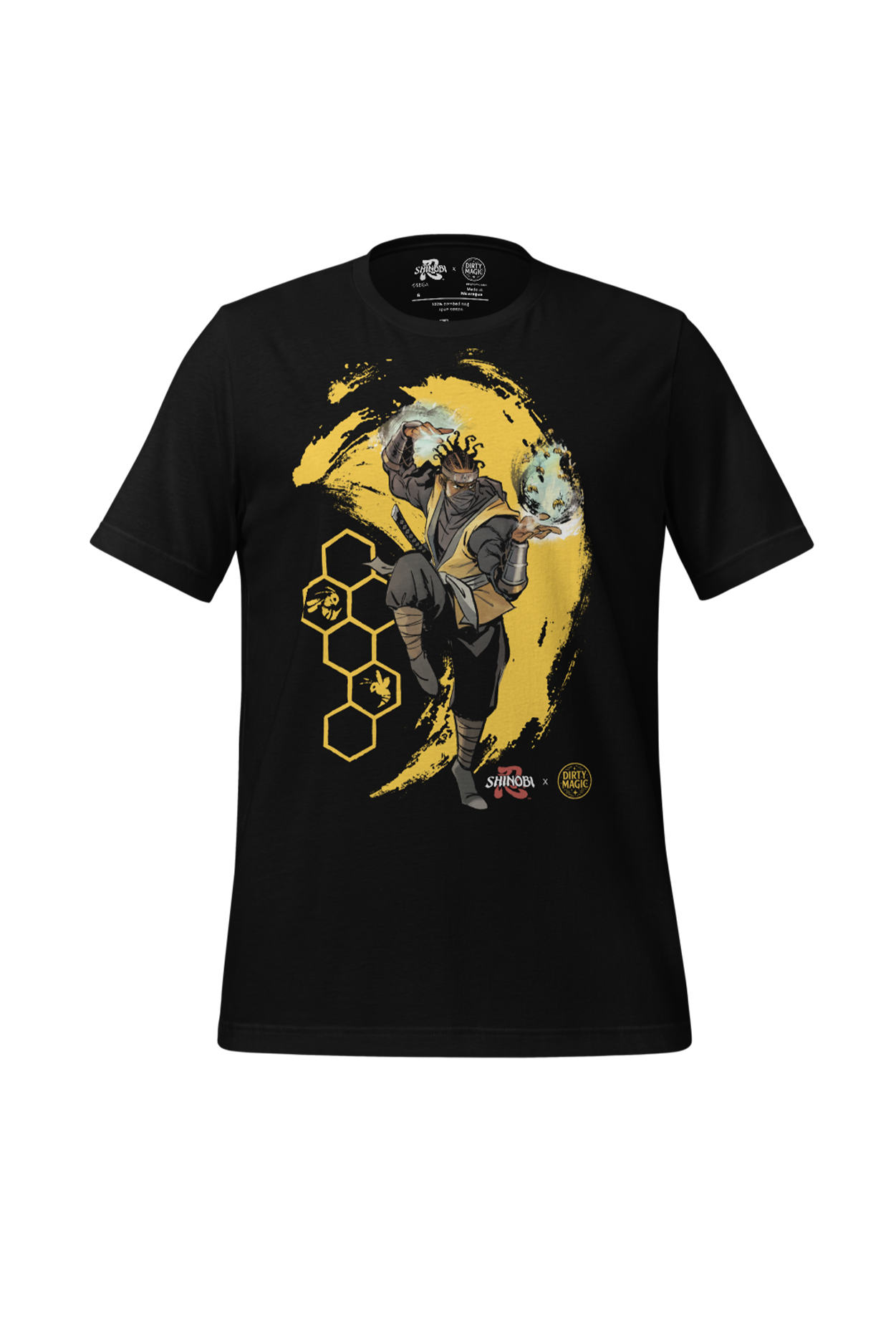 SHINOBI X Dirty Magic Wave Tee