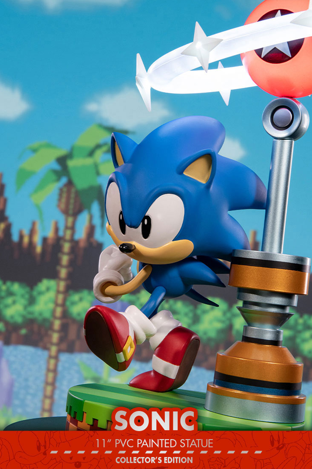 Sonic the Hedgehog: Sonic 11" PVC Statue (Collector's Edition)