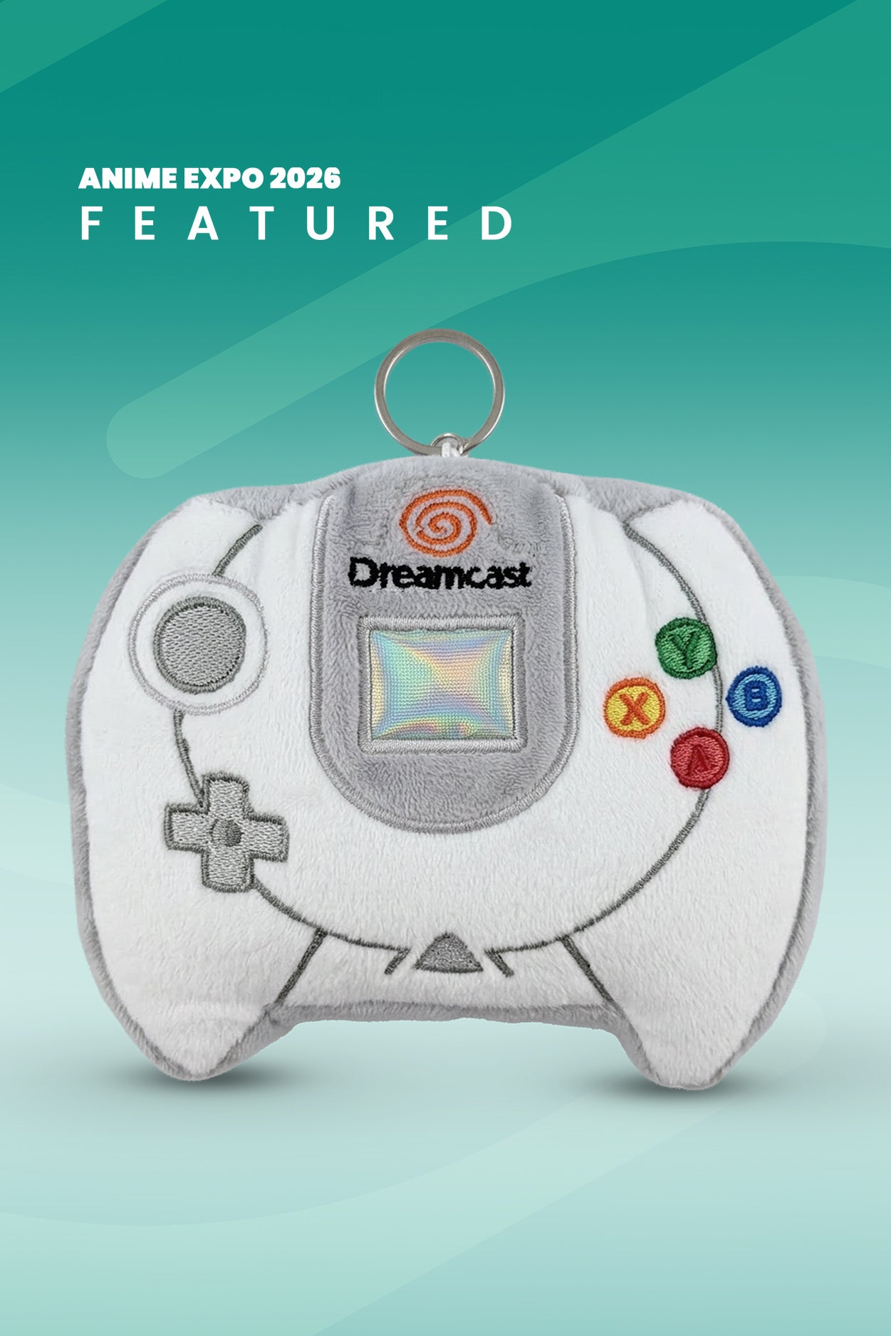 Sega: Dreamcast Controller Plush Keychain – SEGA Shop
