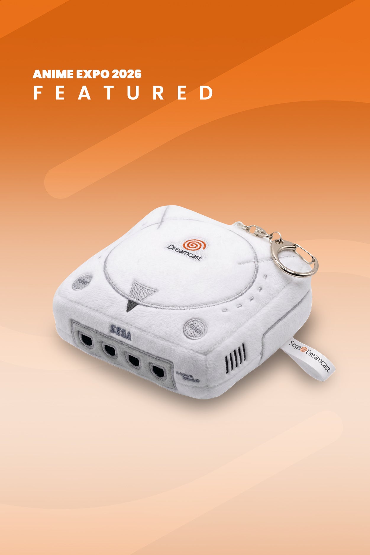 【送料無料】アーセナル Dreamcast アウェイ Sega: Dreamcast Console Plush Keychain – SEGA Shop