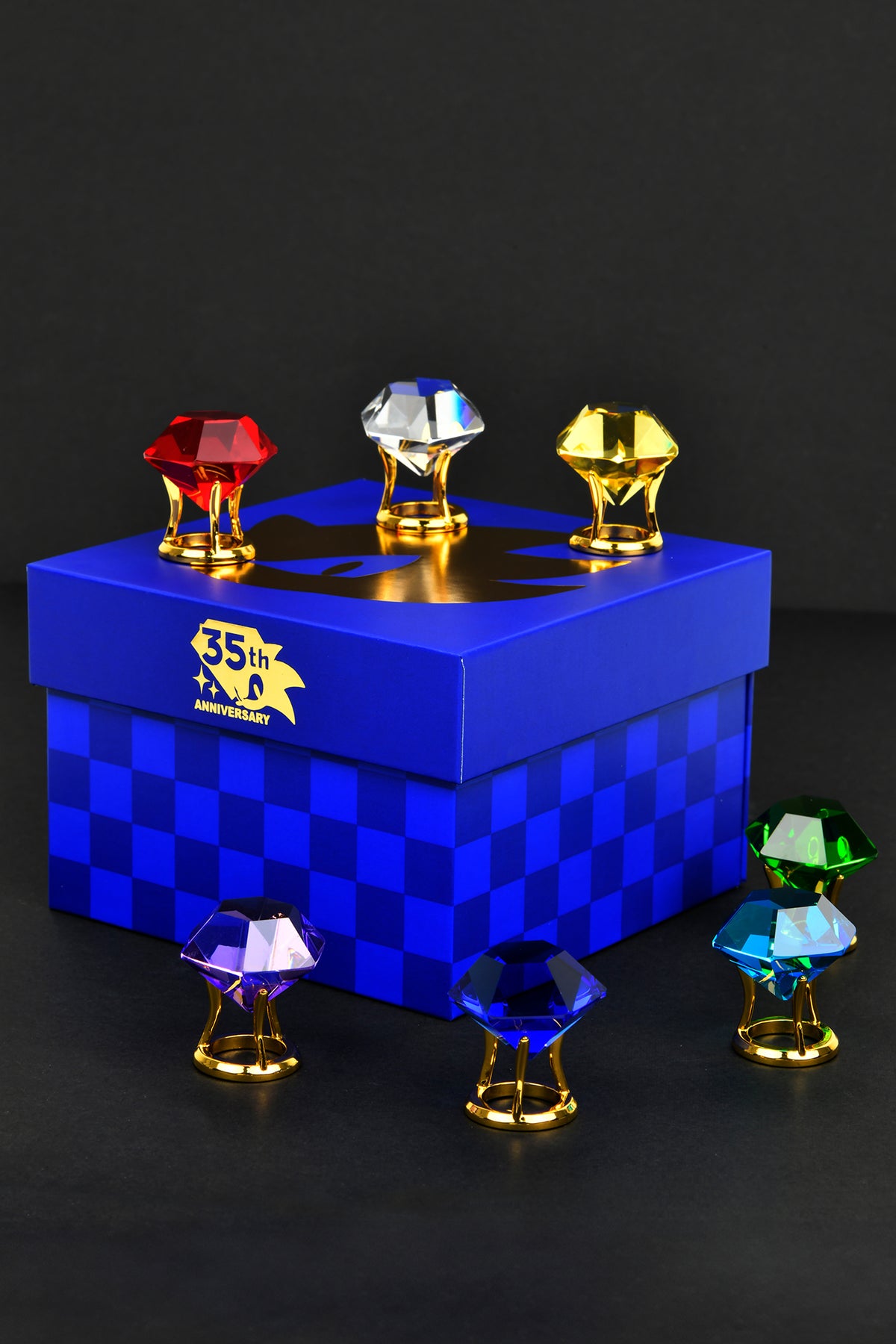 Sonic the Hedgehog: 35th Anniversary Chaos Emeralds Set