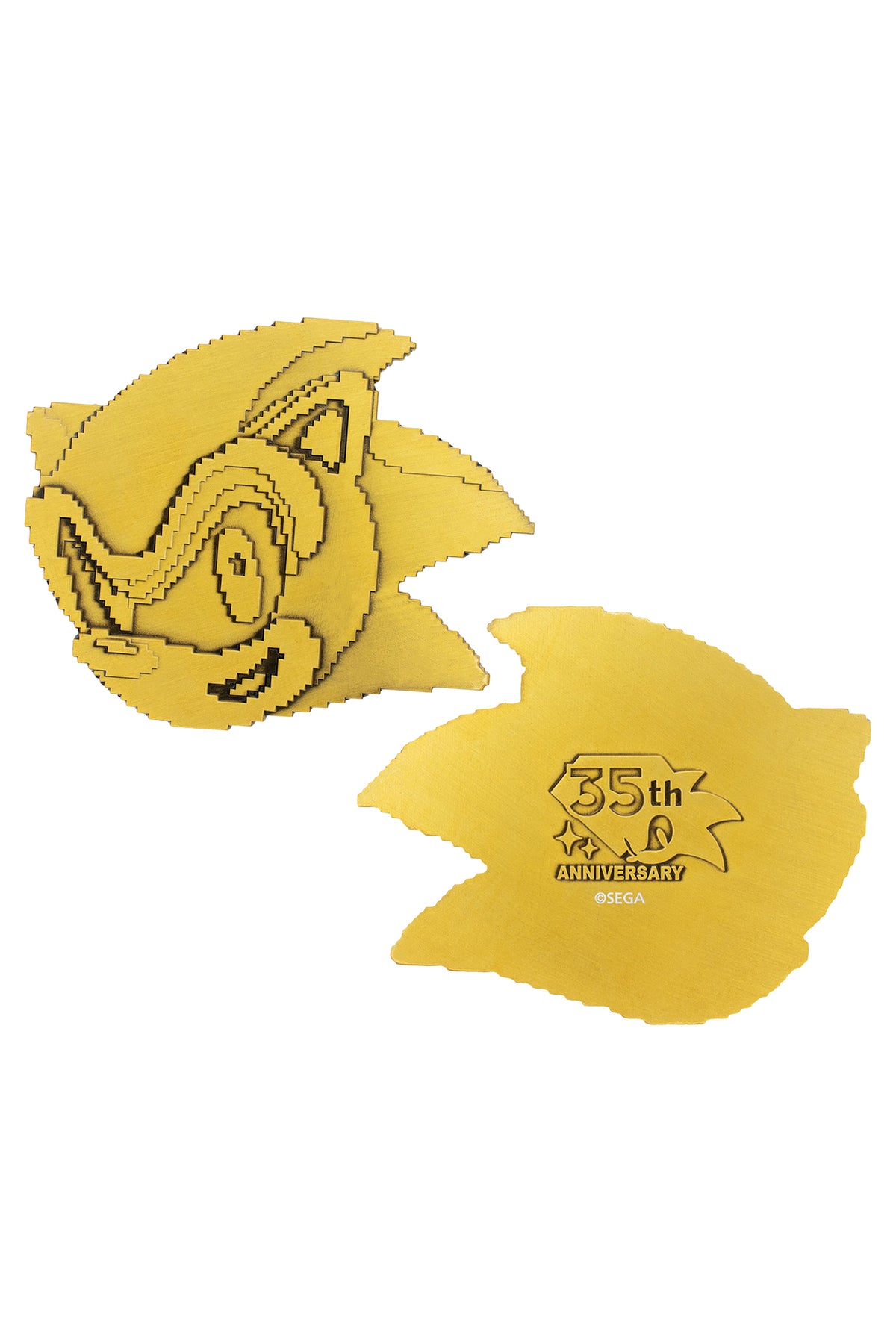 Sonic the Hedgehog: 35th Anniversary Limited Edition Then & Now Medallion Set by Fanattik
