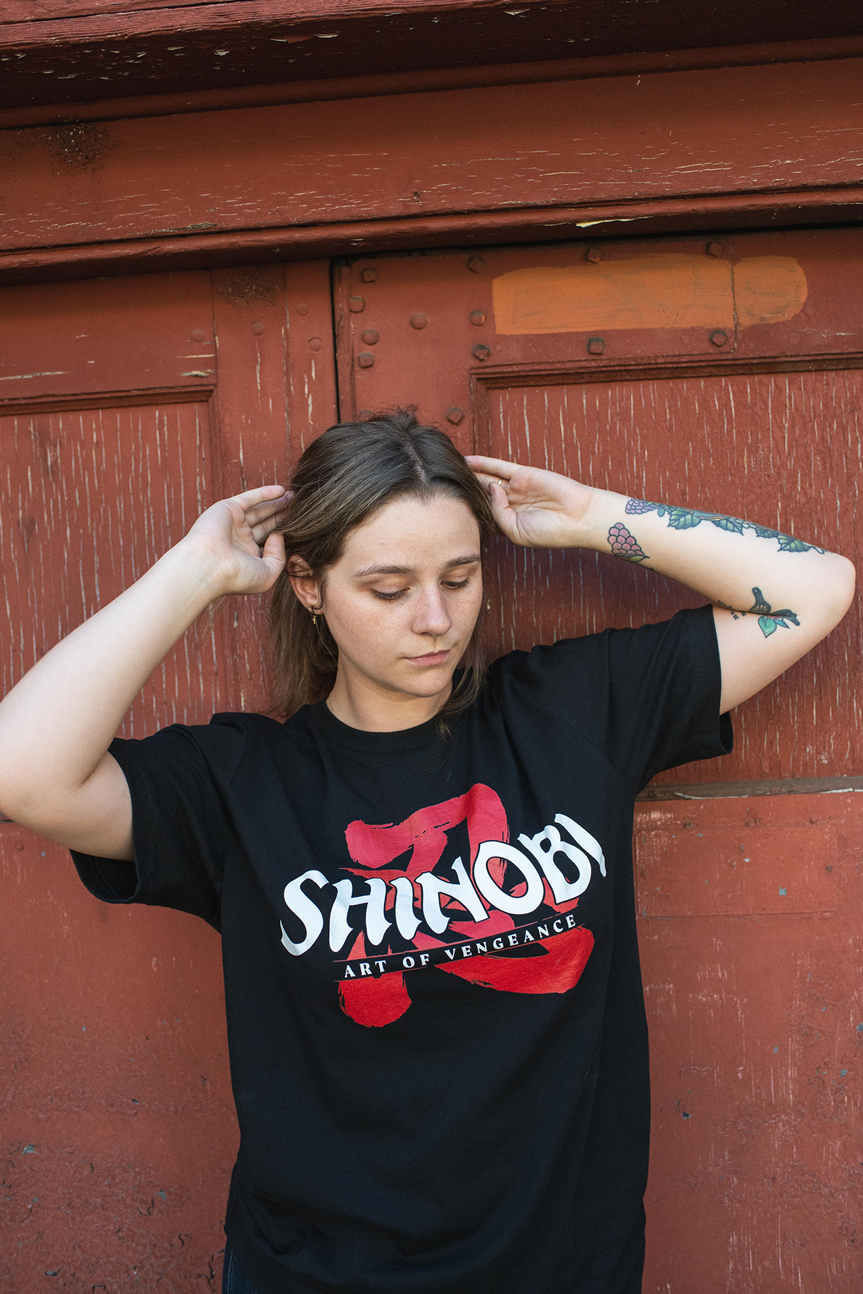 SHINOBI: Art of Vengeance Logo Tee – SEGA Shop