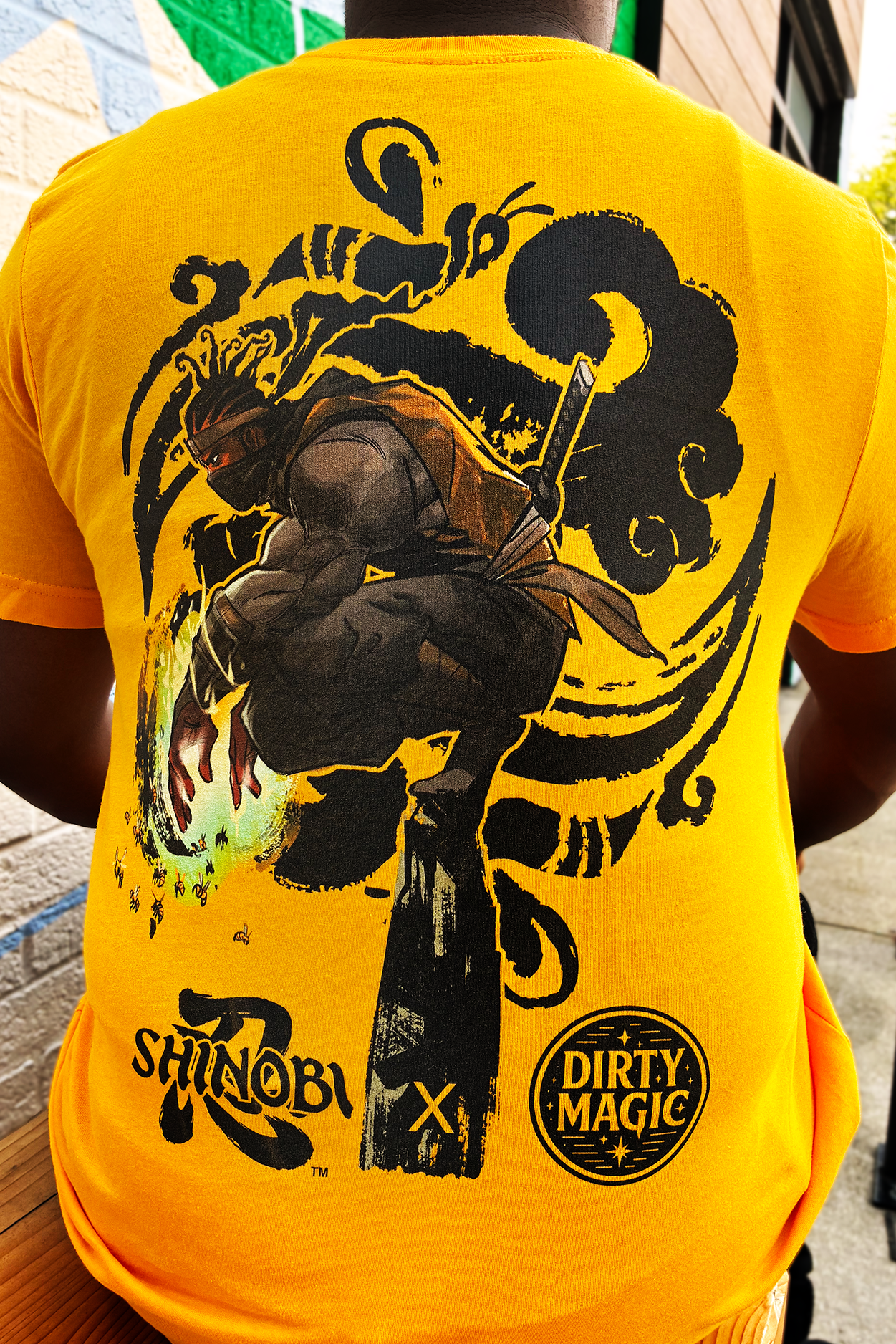 SHINOBI x Dirty Magic Sitting Pose Tee