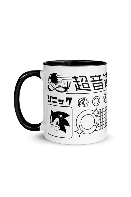 Sonic Icon Grid Mug