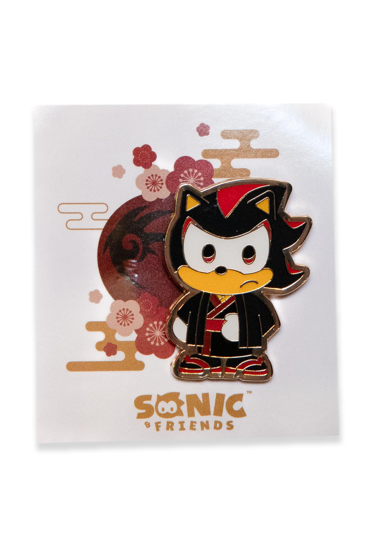 Sonic The Hedgehog: Kimono Series Winter Outing Shadow Enamel Pin