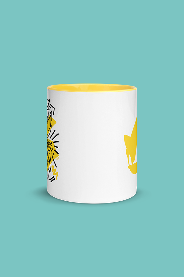 Sonic Super Sonic Squiggle Mug