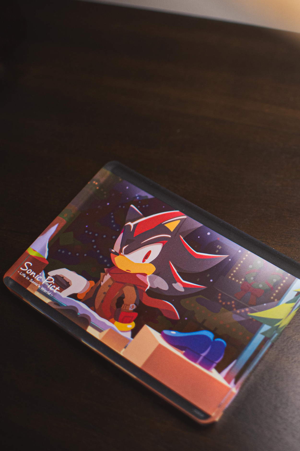 Sonic The Hedgehog: Acrylic Block Shadow
