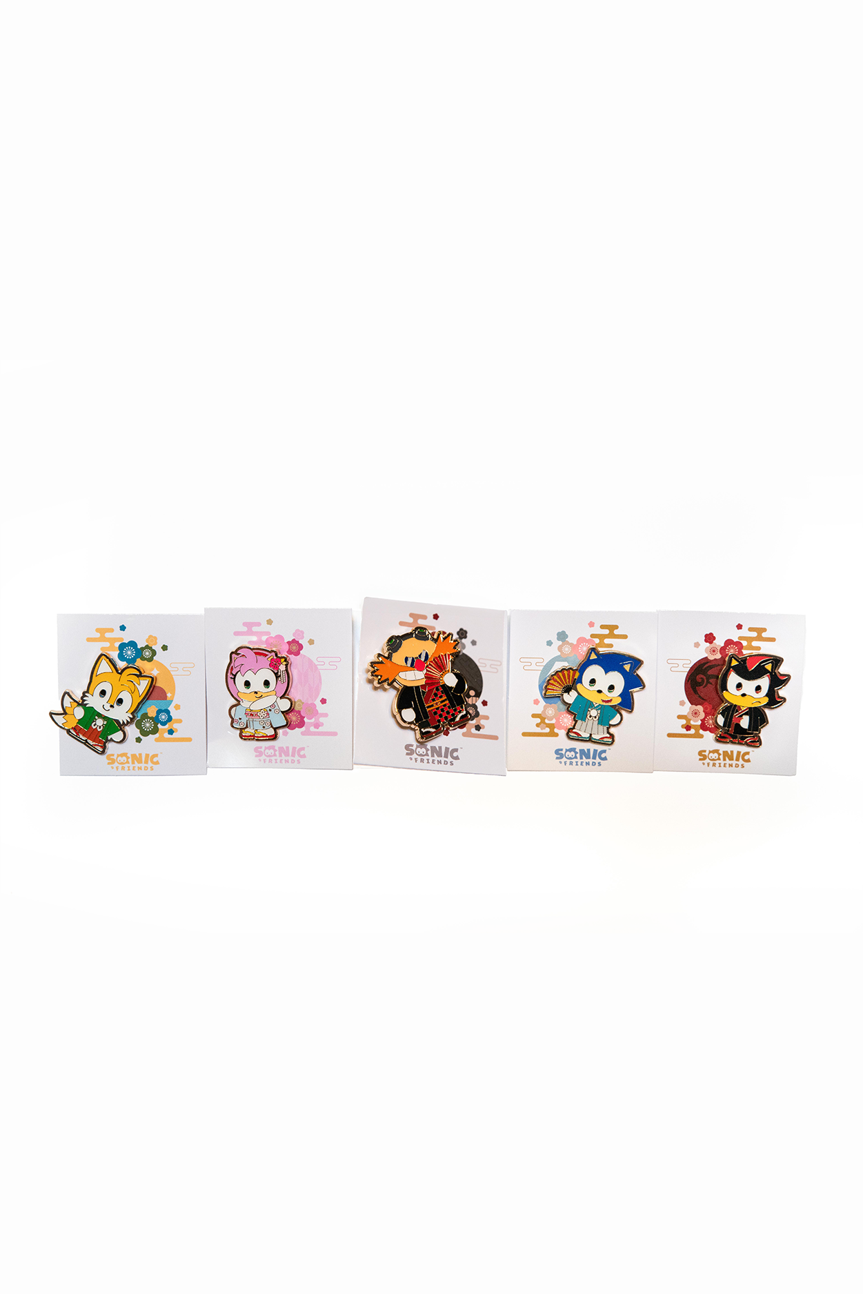 Sonic The Hedgehog: Kimono Series Winter Outing Amy Enamel Pin