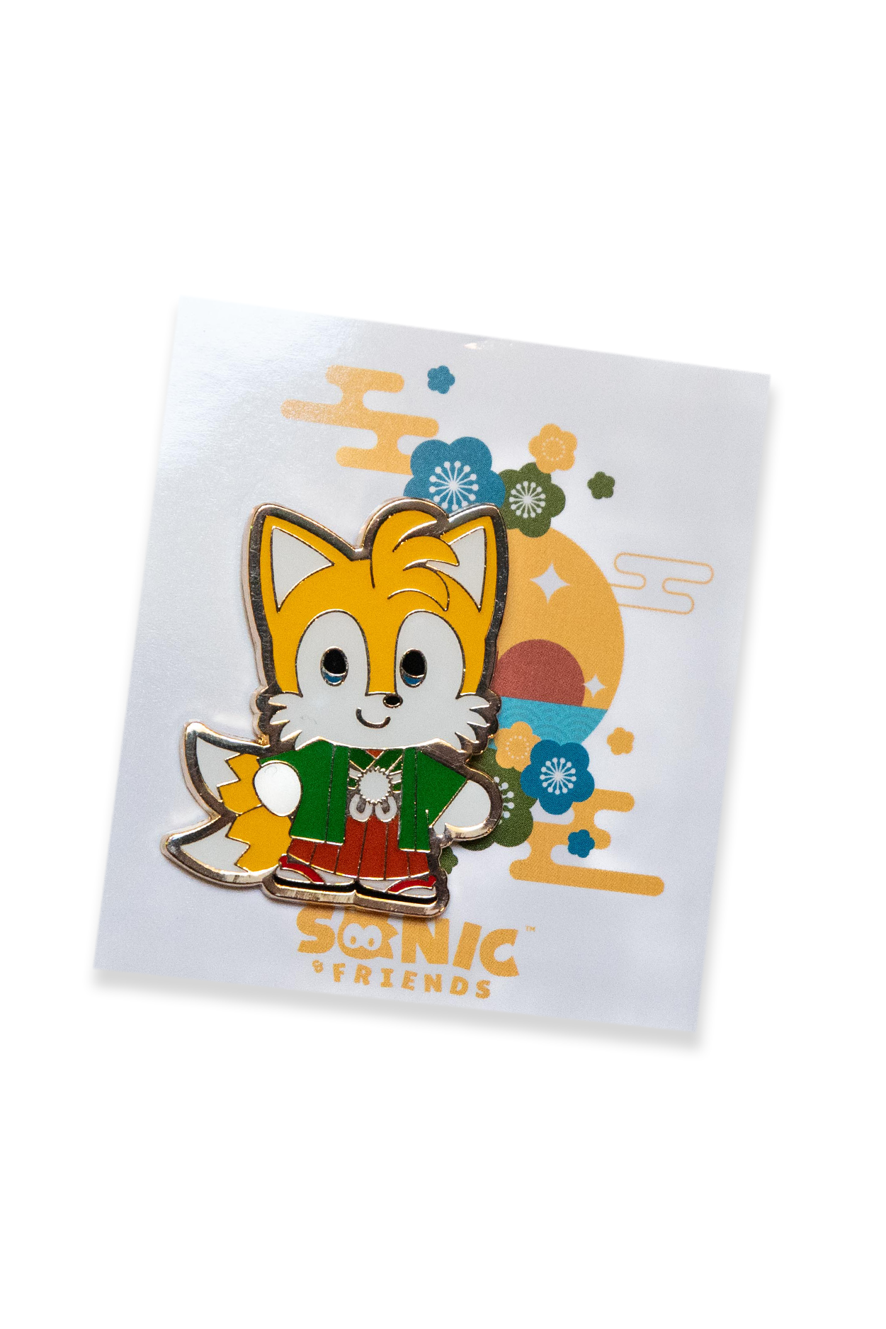 Sonic The Hedgehog: Kimono Series Winter Outing Tails Enamel Pin