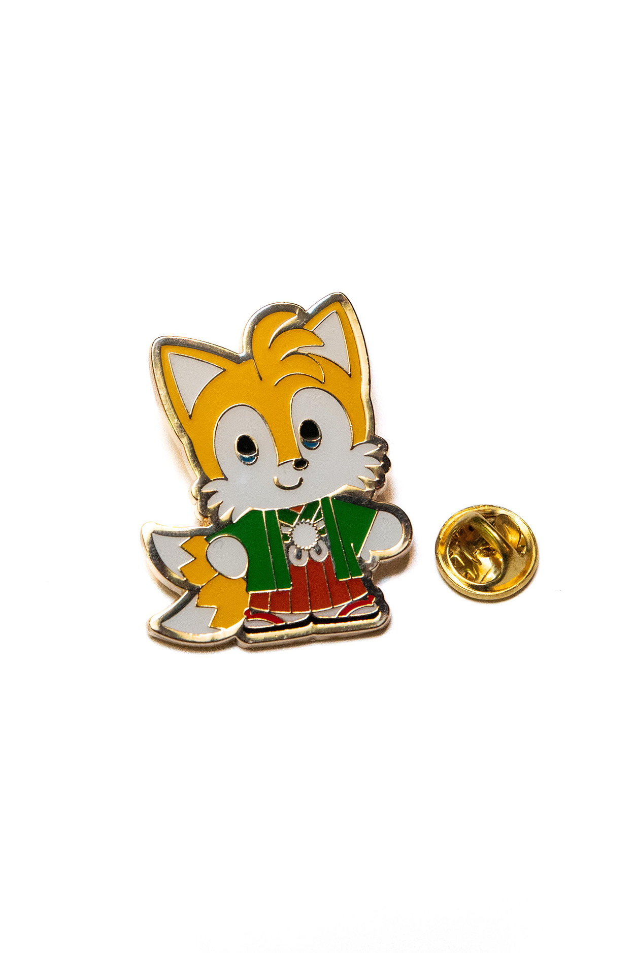 Sonic The Hedgehog: Kimono Series Winter Outing Tails Enamel Pin