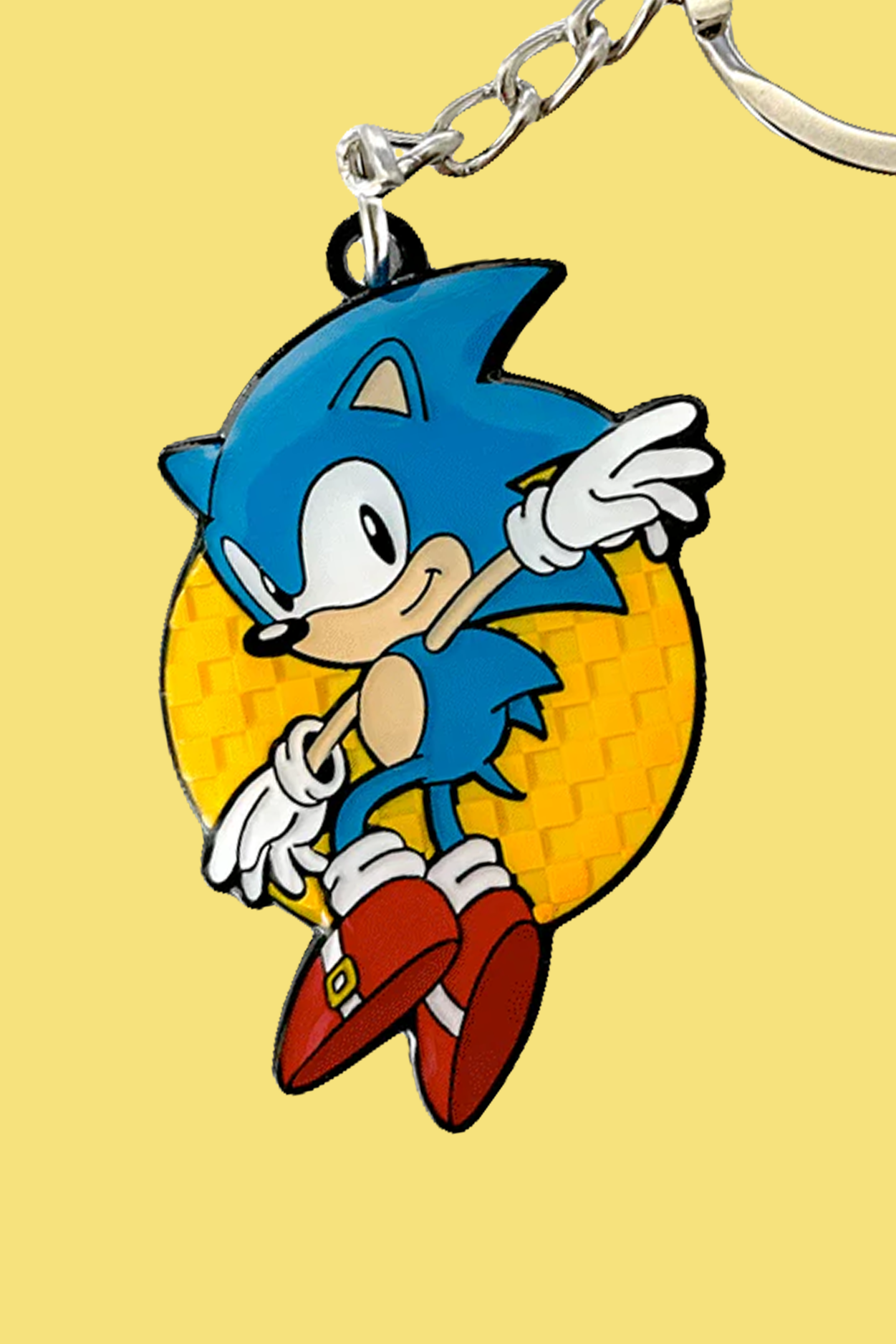 Sonic The Hedgehog Leaping Sonic Keychain