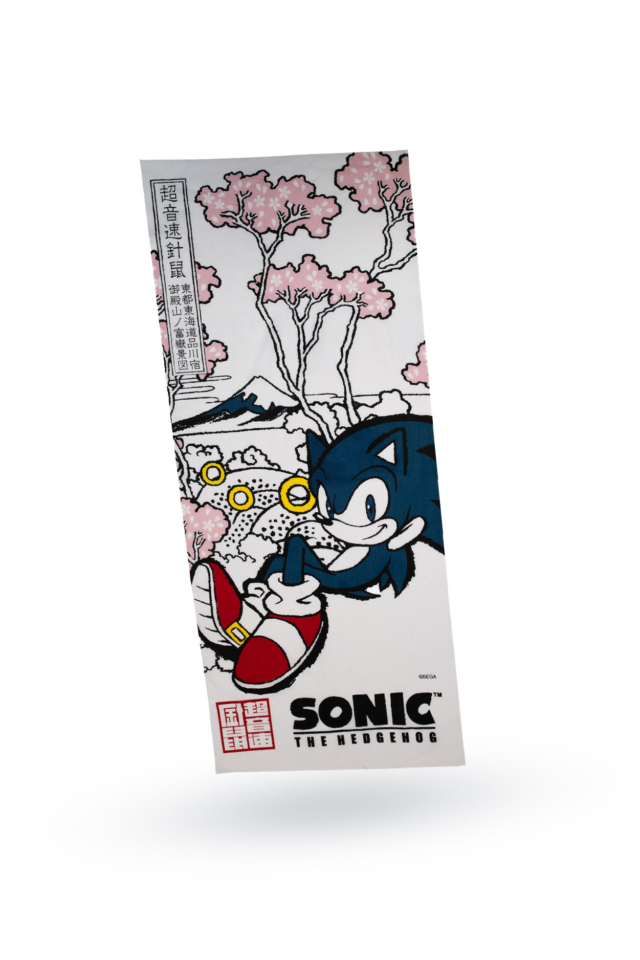 Sonic The Hedgehog: Gotenyama at Shinagawa Japanese Towel