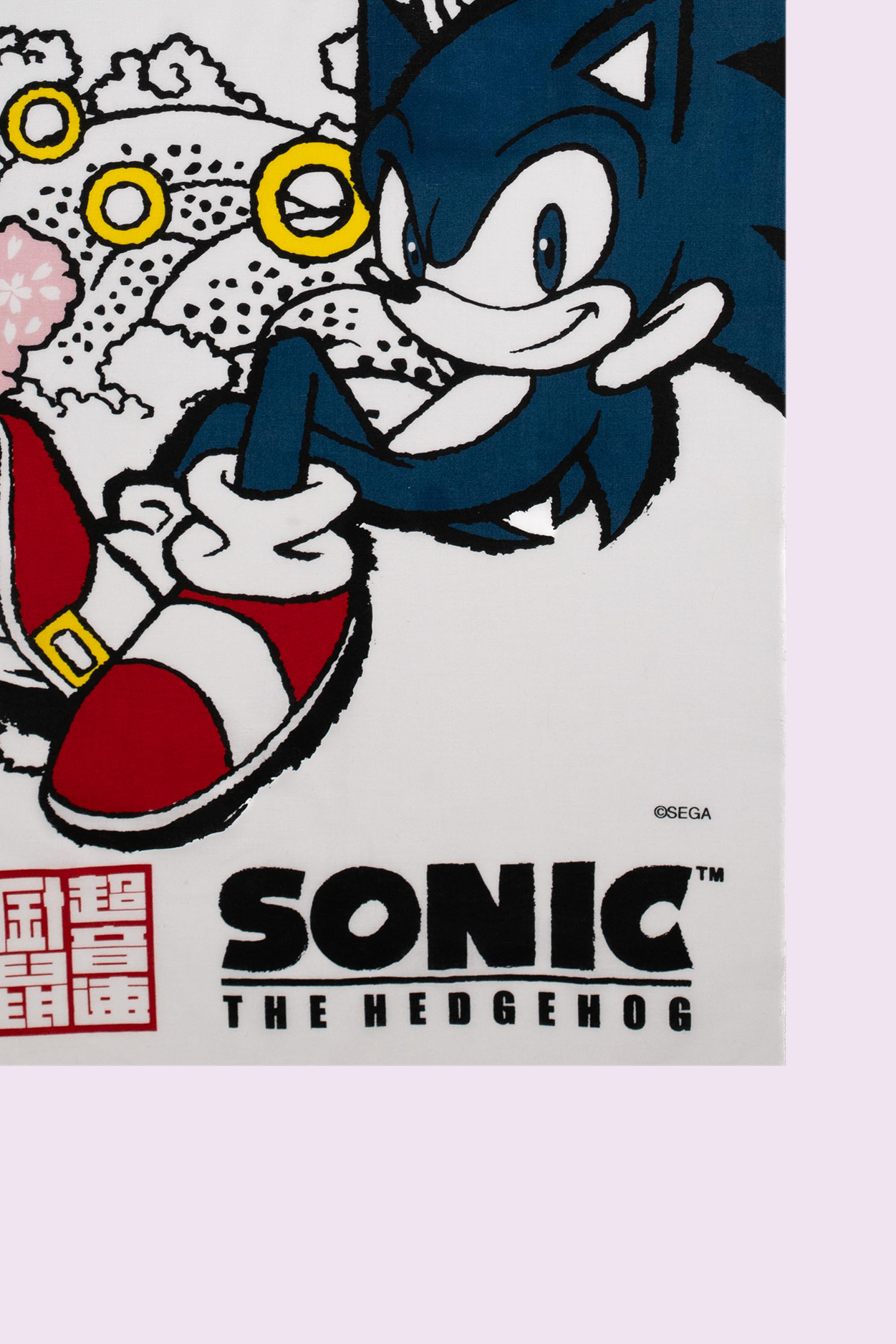 Sonic The Hedgehog: Gotenyama at Shinagawa Japanese Towel