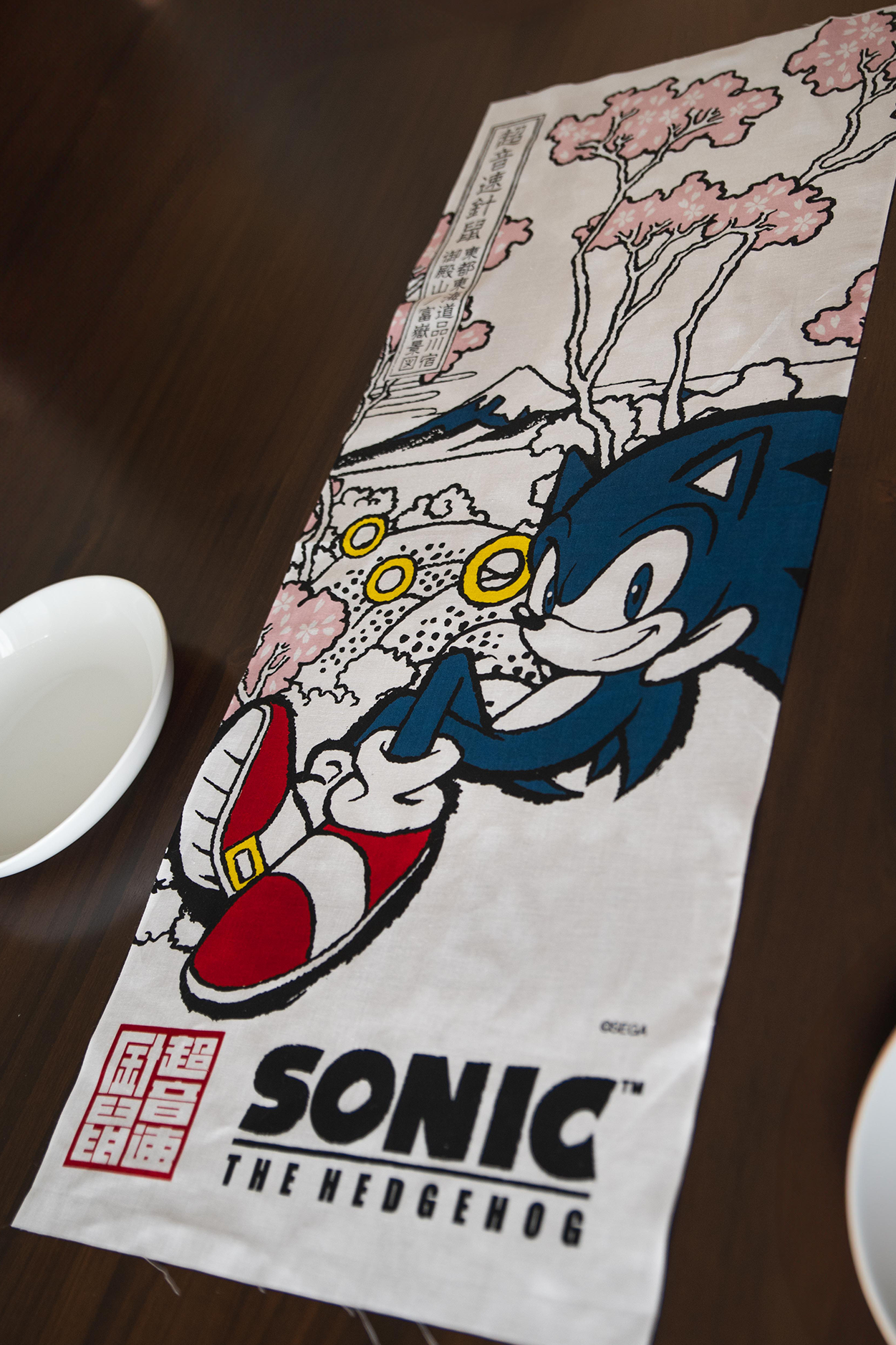 Sonic The Hedgehog: Gotenyama at Shinagawa Japanese Towel