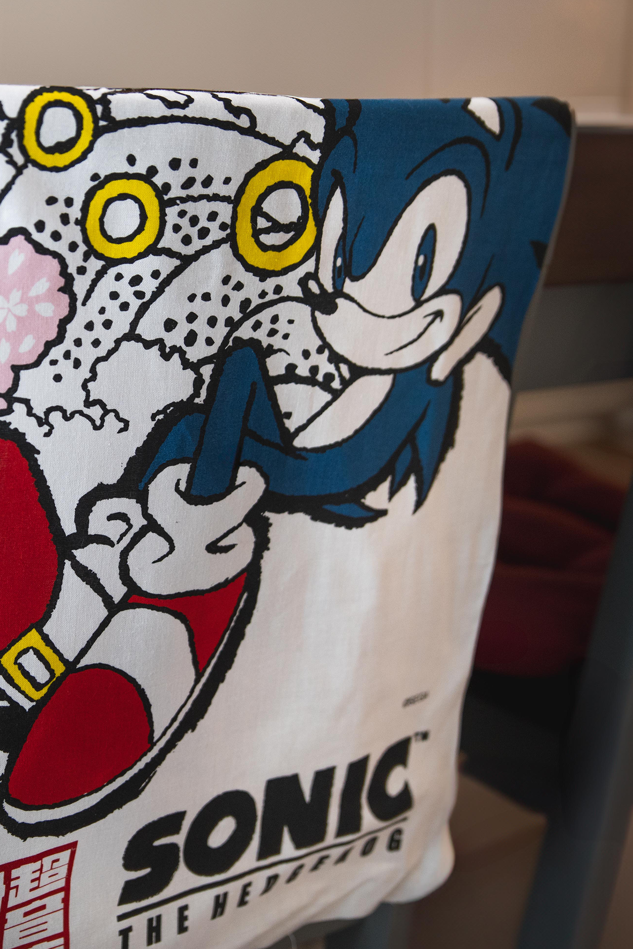 Sonic The Hedgehog: Gotenyama at Shinagawa Japanese Towel