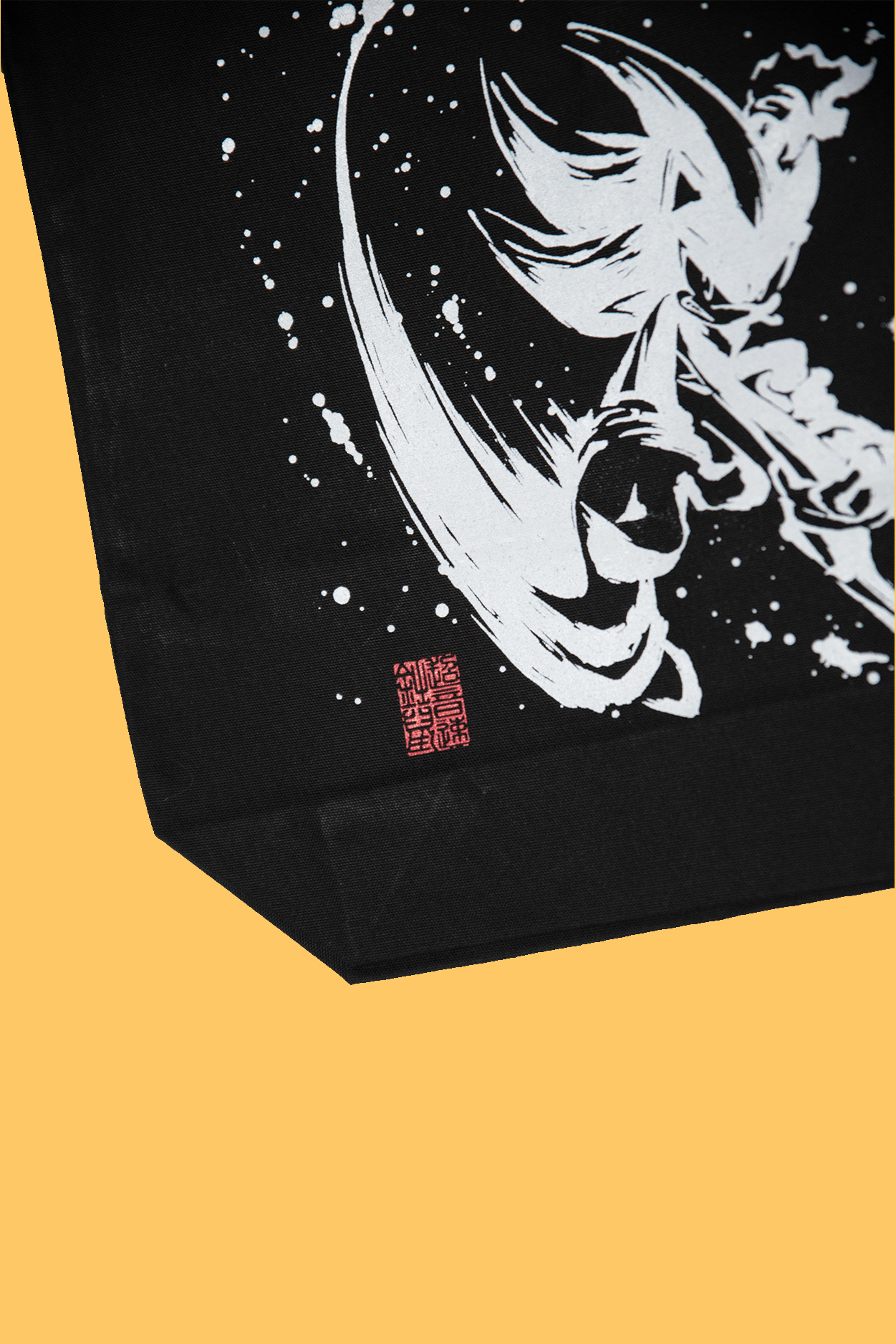 Sonic the Hedgehog: Sumi-e Sonic Tote Bag Shadow