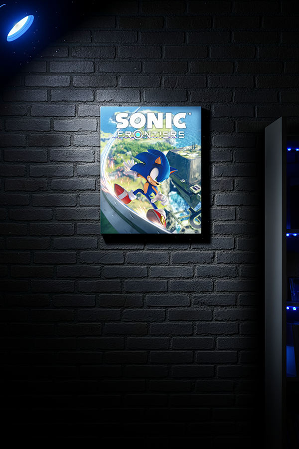 Sonic the Hedgehog: Sonic Frontiers Key Art Canvas Print
