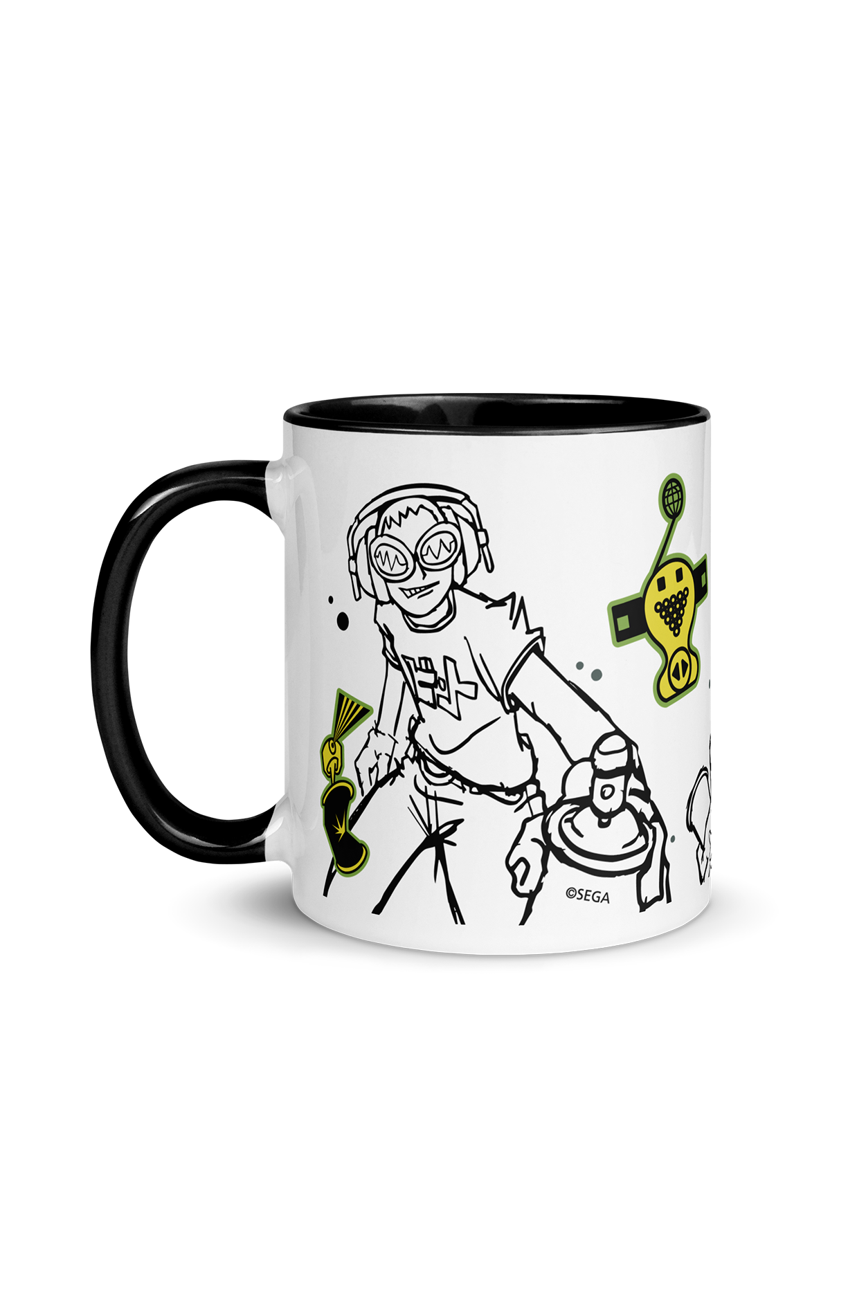 Jet Set Radio Beat and Gum Graffiti Mug