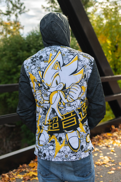 Sonic the Hedgehog: Comic Supersonic Windbreaker – SEGA Shop Sonic the Hedgehog: Comic Supersonic Windbreaker – SEGA Shop