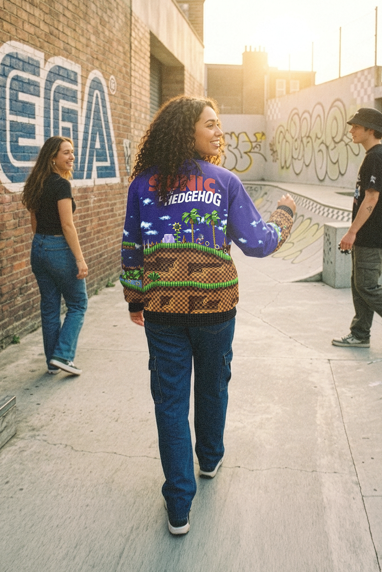 Sonic the Hedgehog: Green Hill Zone Bomber Jacket
