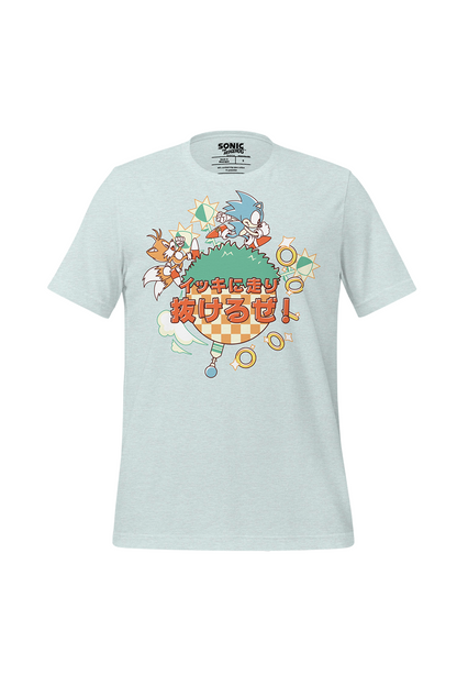 Sonic the Hedgehog: Let's Run Sonic & Tails Tee