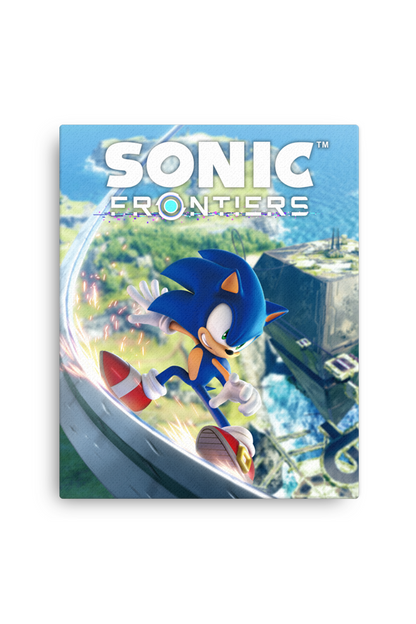 Sonic the Hedgehog: Sonic Frontiers Key Art Canvas Print