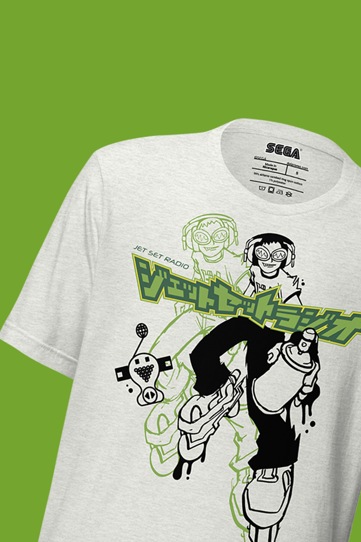 Jet Set Radio Beat Spray Tee – SEGA Shop