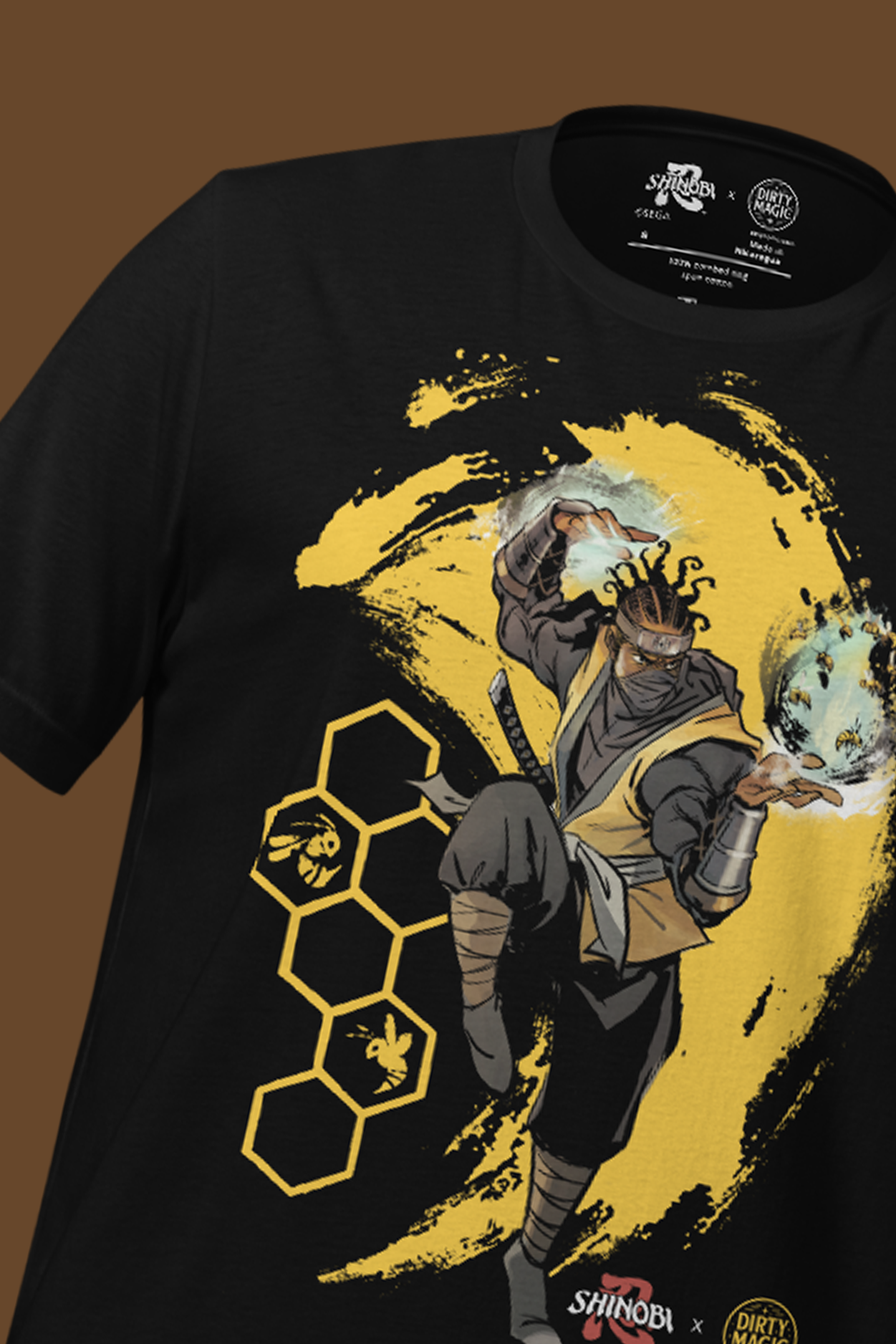 SHINOBI X Dirty Magic Wave Tee – SEGA Shop SHINOBI X Dirty Magic Wave Tee – SEGA Shop