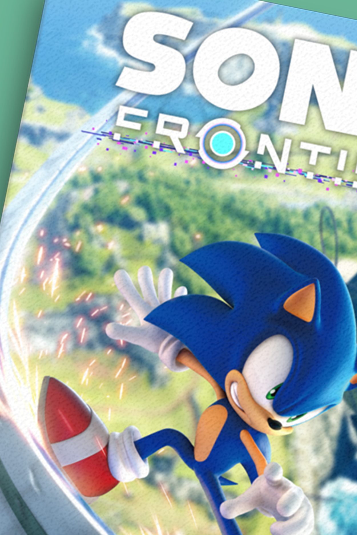 Sonic the Hedgehog: Sonic Frontiers Key Art Canvas Print