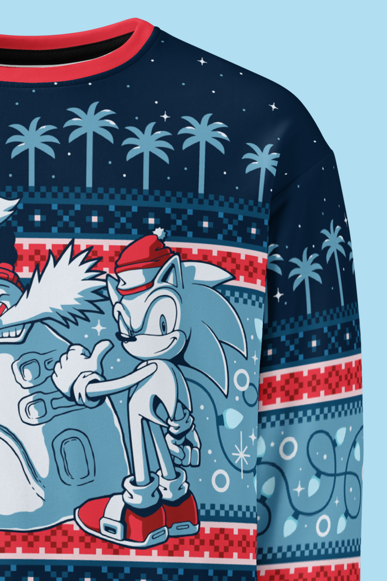 Sonic the Hedgehog: Snow Day Crewneck
