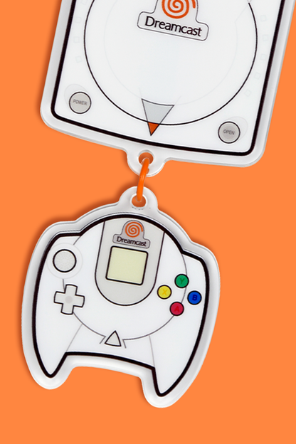 SEGA Dreamcast Console Life Keychain