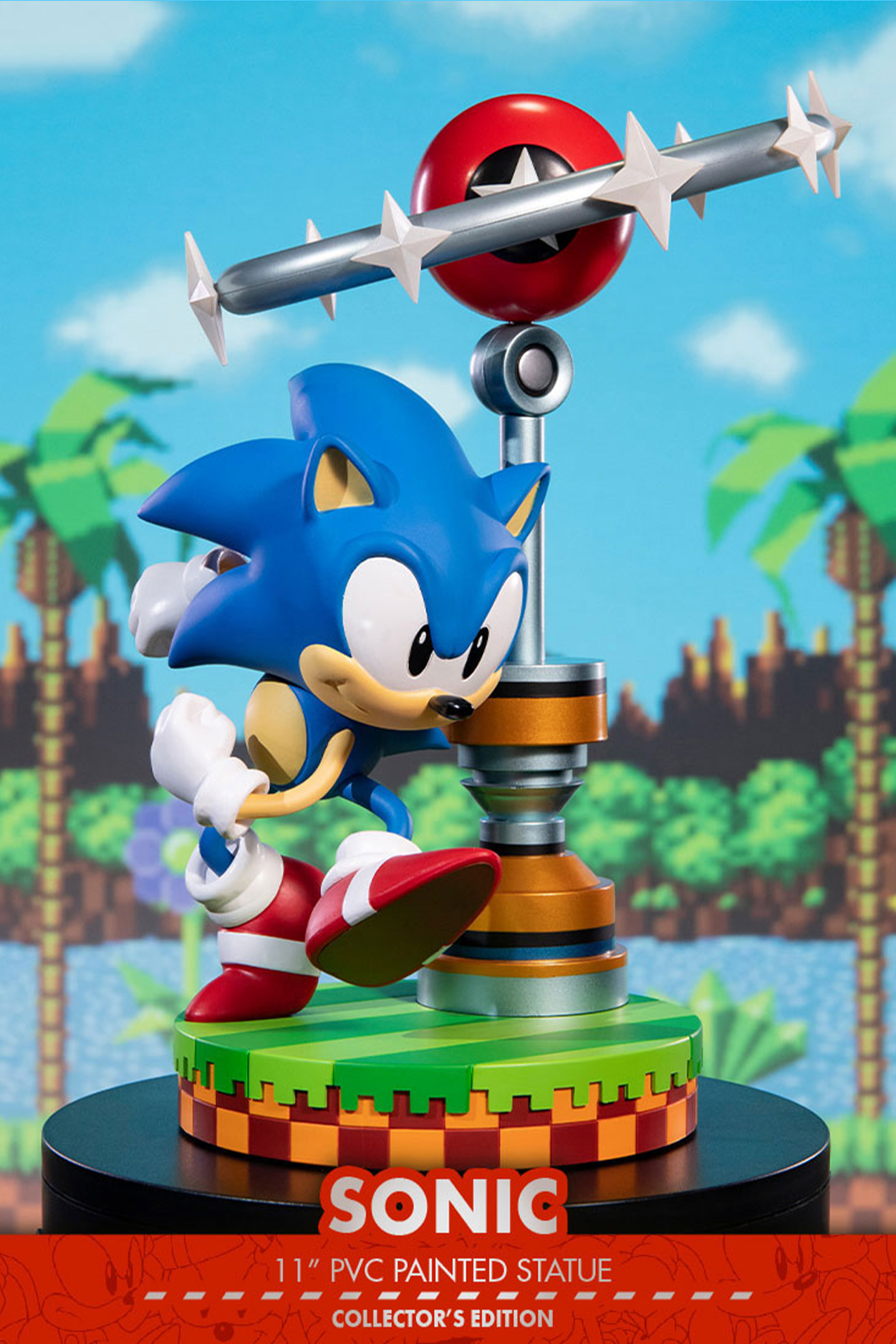 Sonic the Hedgehog: Sonic 11" PVC Statue (Collector's Edition)