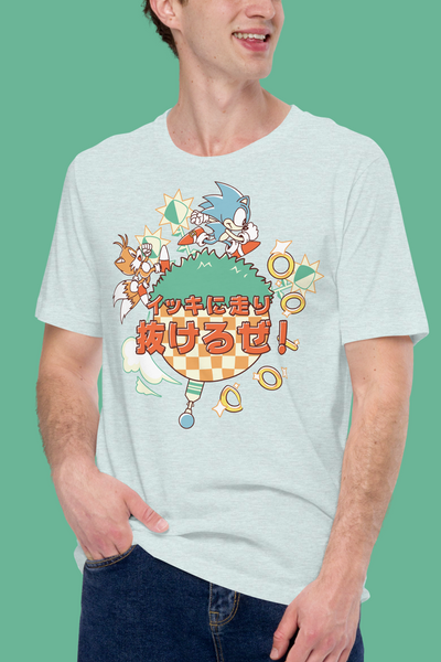 Sonic the Hedgehog: Let's Run Sonic & Tails Tee – SEGA Shop