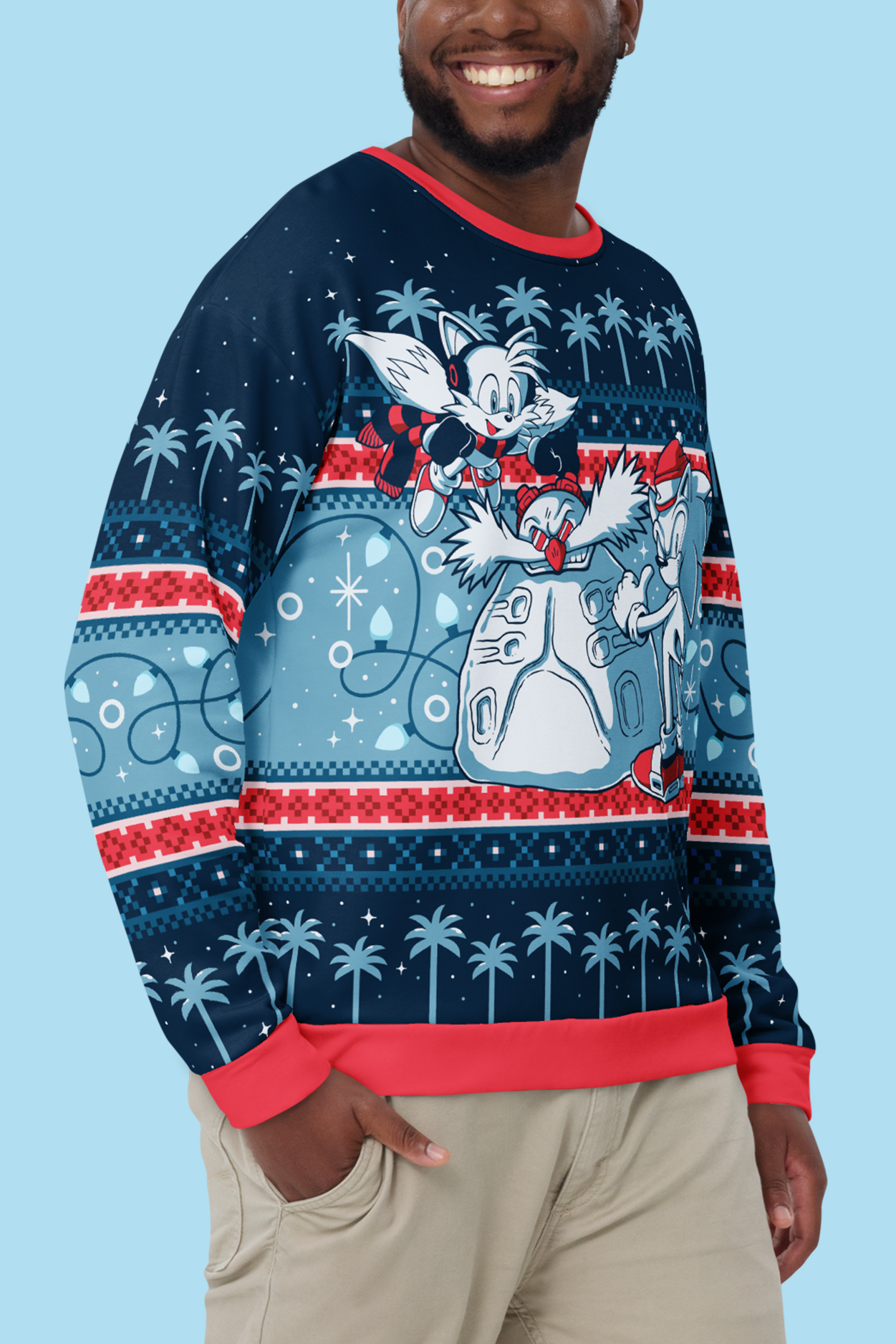 Sonic the Hedgehog: Snow Day Crewneck