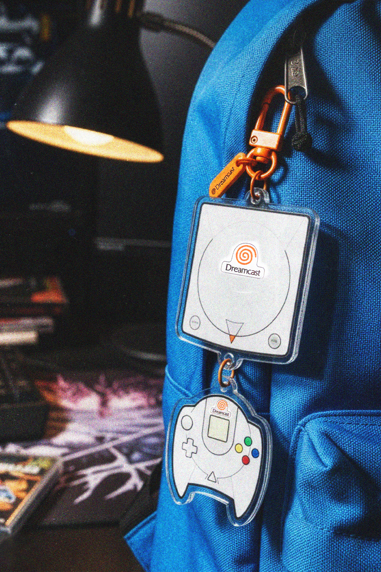 SEGA Dreamcast Console Life Keychain