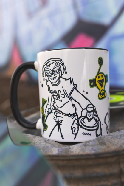 Jet Set Radio Beat and Gum Graffiti Mug