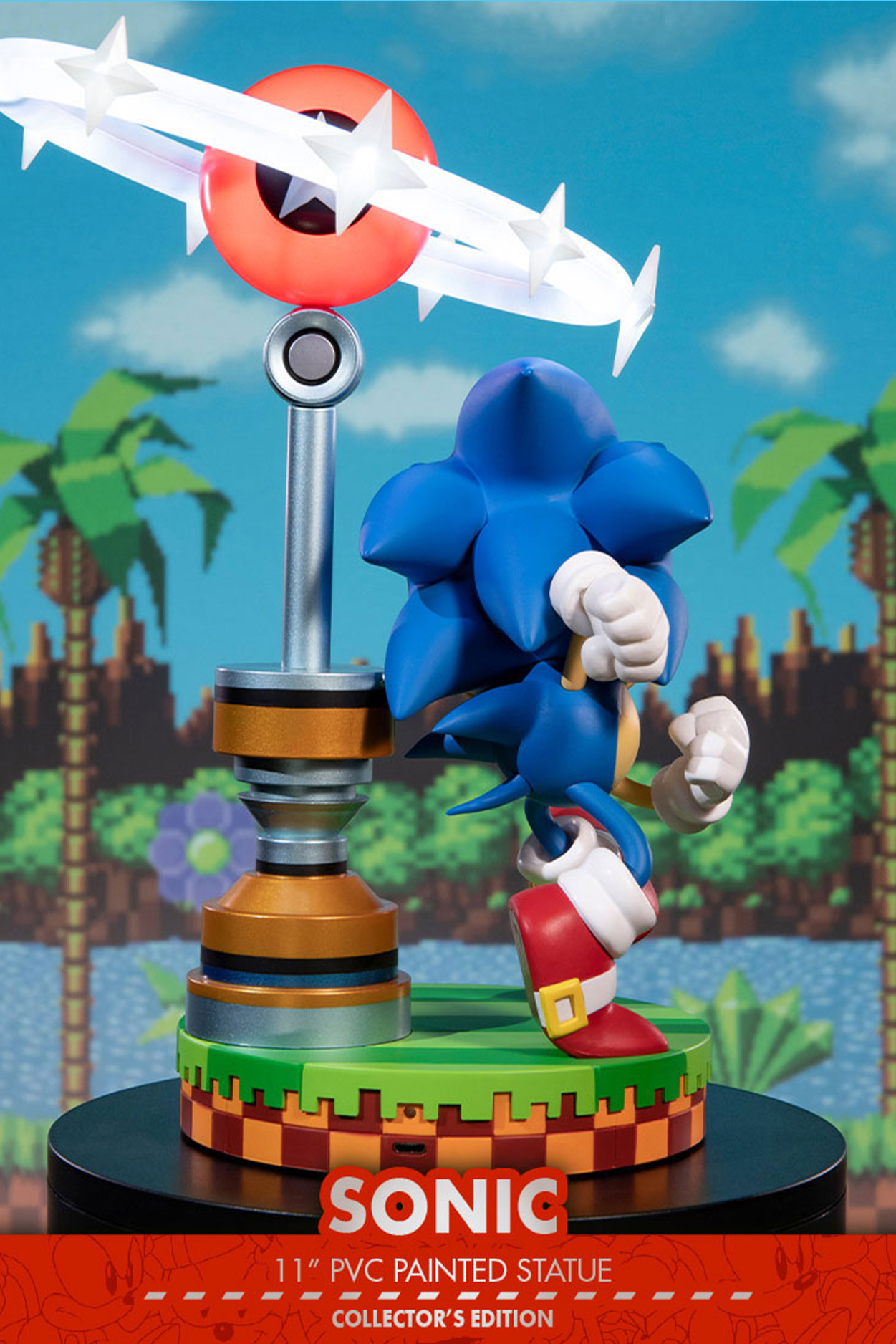 Sonic the Hedgehog: Sonic 11" PVC Statue (Collector's Edition)
