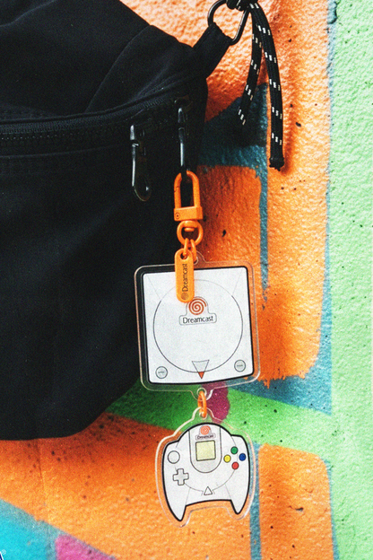 SEGA Dreamcast Console Life Keychain