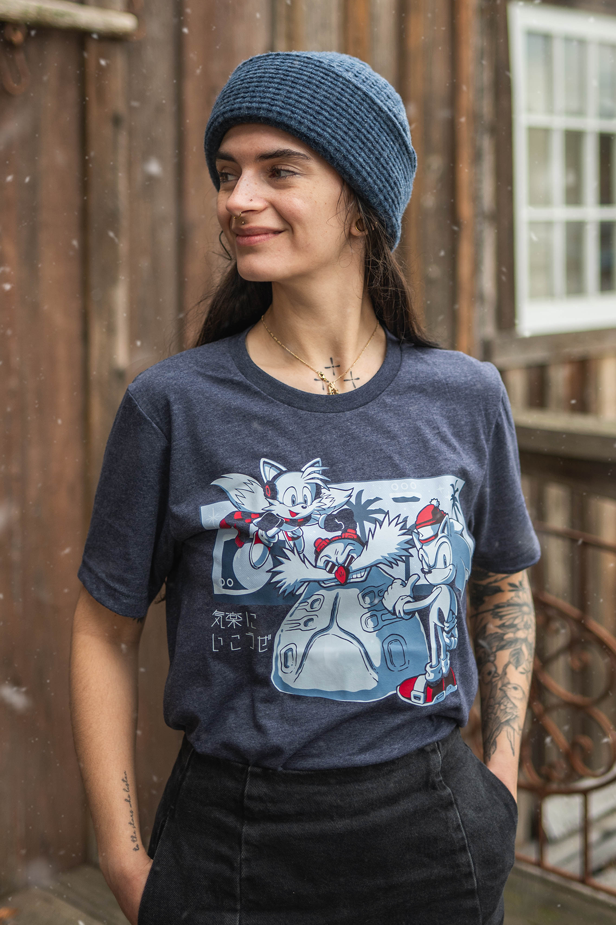 Sonic the Hedgehog: Snow Day Tee