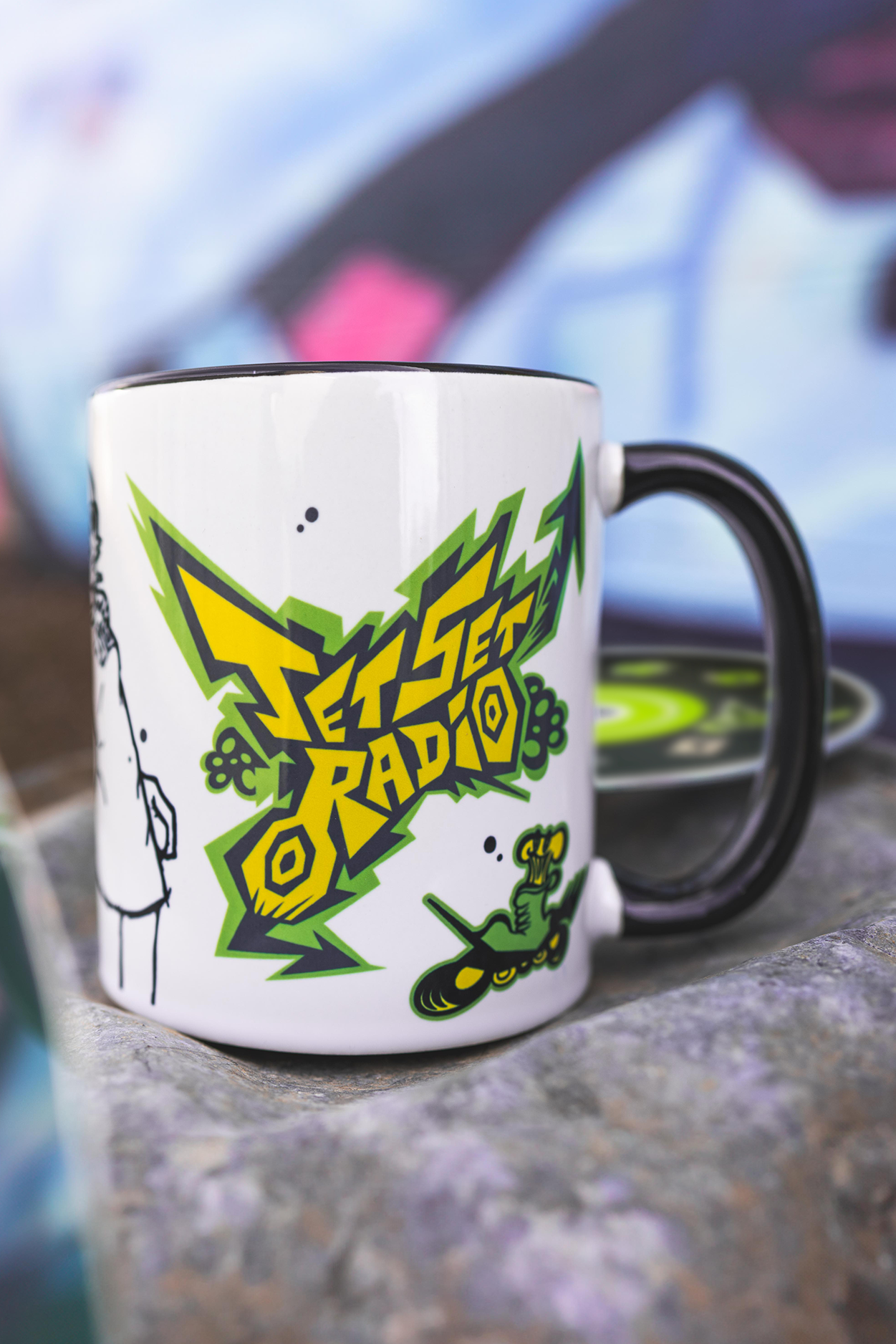 Jet Set Radio Beat and Gum Graffiti Mug