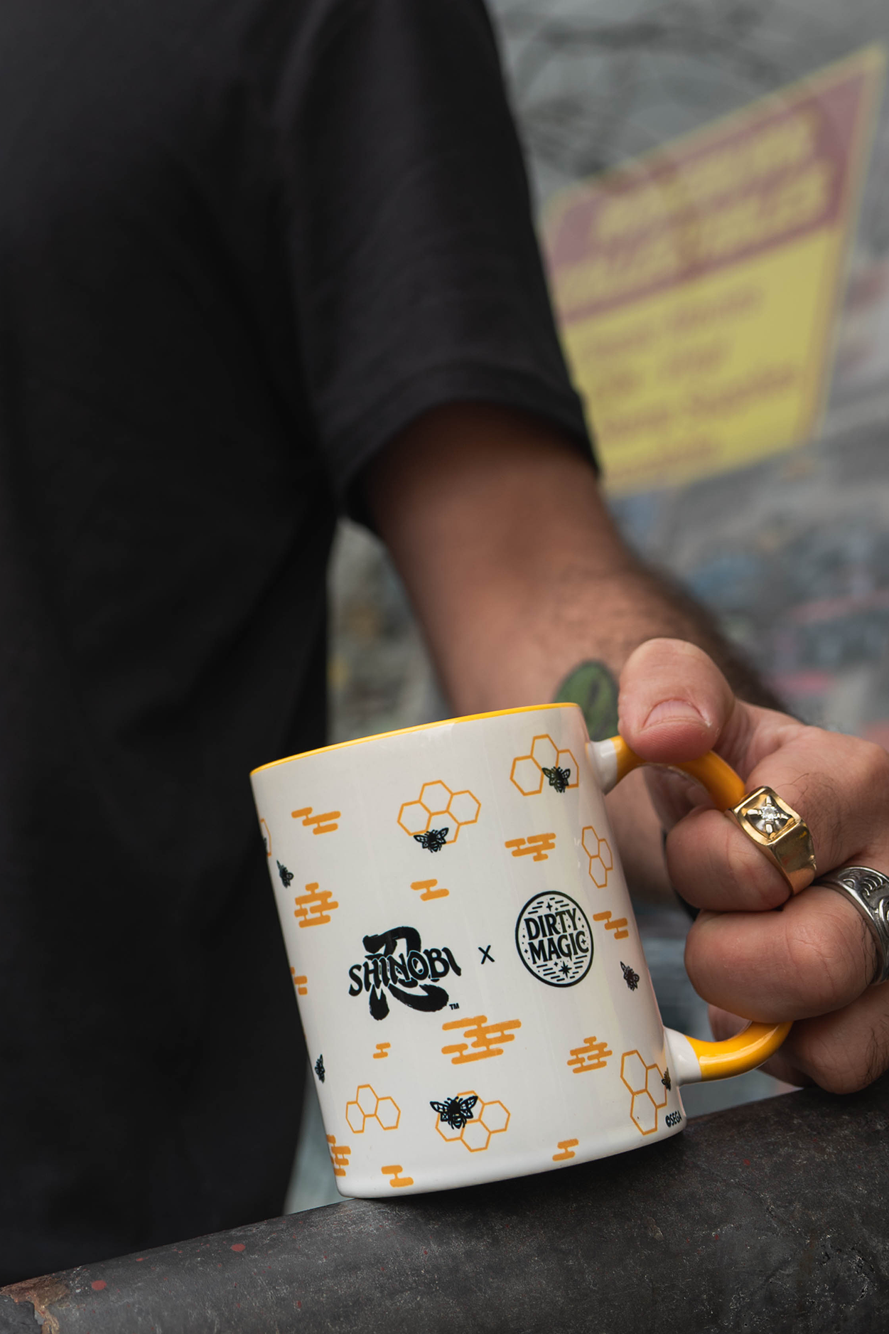 SHINOBI x Dirty Magic Pattern Mug