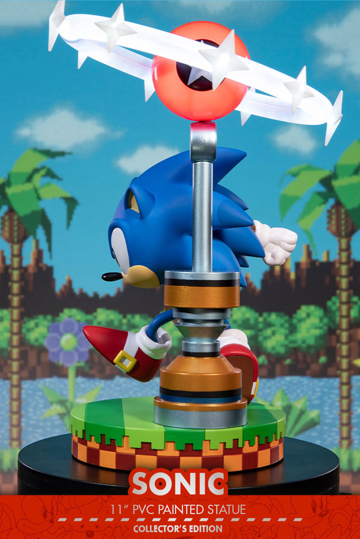 Sonic the Hedgehog: Sonic 11" PVC Statue (Collector's Edition)