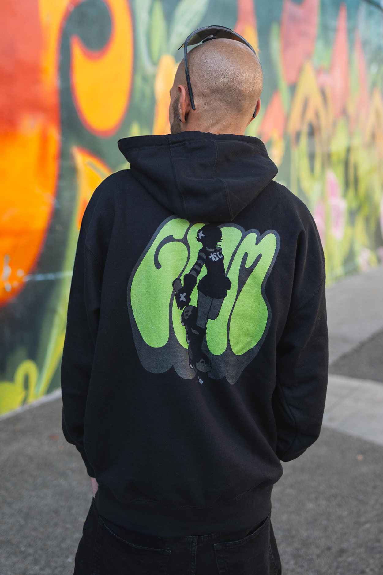 Jet Set Radio Gum Shadow Hoodie – SEGA Shop Jet Set Radio Gum Shadow Hoodie – SEGA Shop