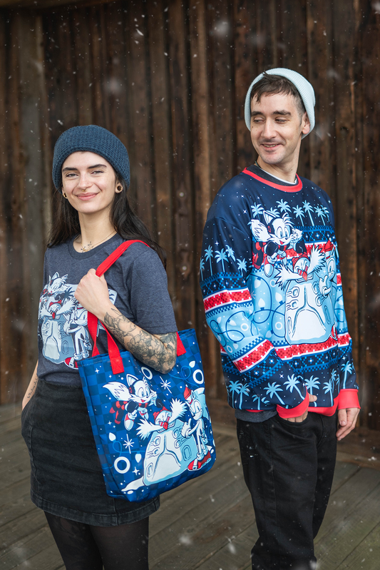 Sonic the Hedgehog: Snow Day Crewneck