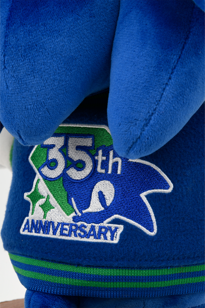Sonic the Hedgehog: 35th Anniversary Varsity Jacket Buddy Plush