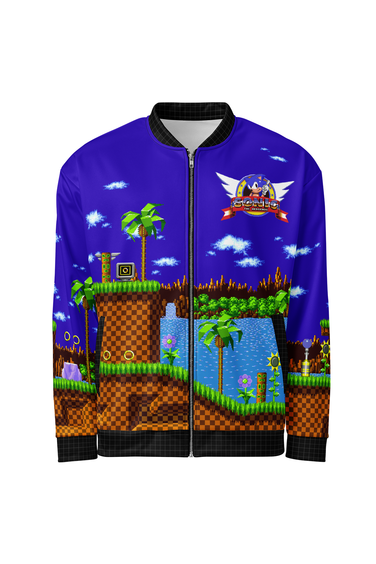 Sonic the Hedgehog: Green Hill Zone Bomber Jacket – SEGA Shop
