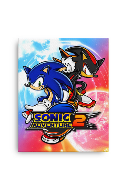 Sonic the Hedgehog: Sonic Adventure 2 Key Art Canvas Print