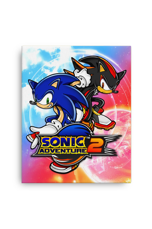 Sonic the Hedgehog: Sonic Adventure 2 Key Art Canvas Print