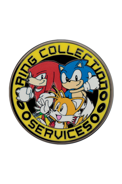 Sonic the Hedgehog: Sonic, Tails and Knuckles Pin Badge by Fanattik